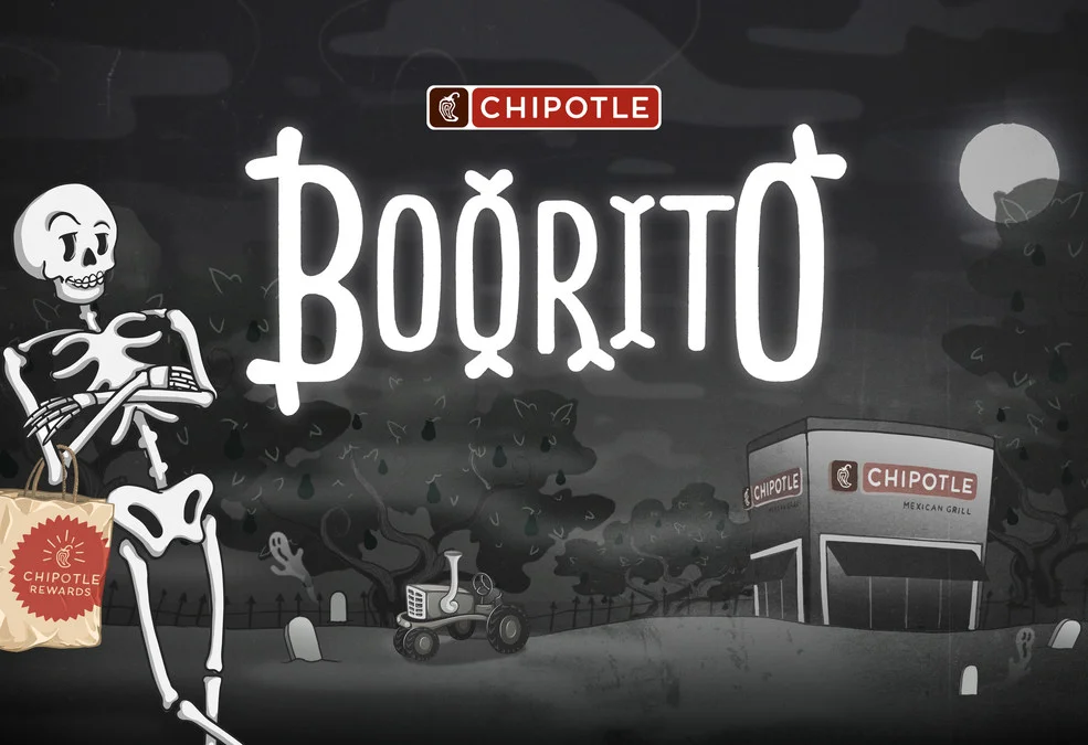 Chipot͏le's boo͏͏rito͏ campaign