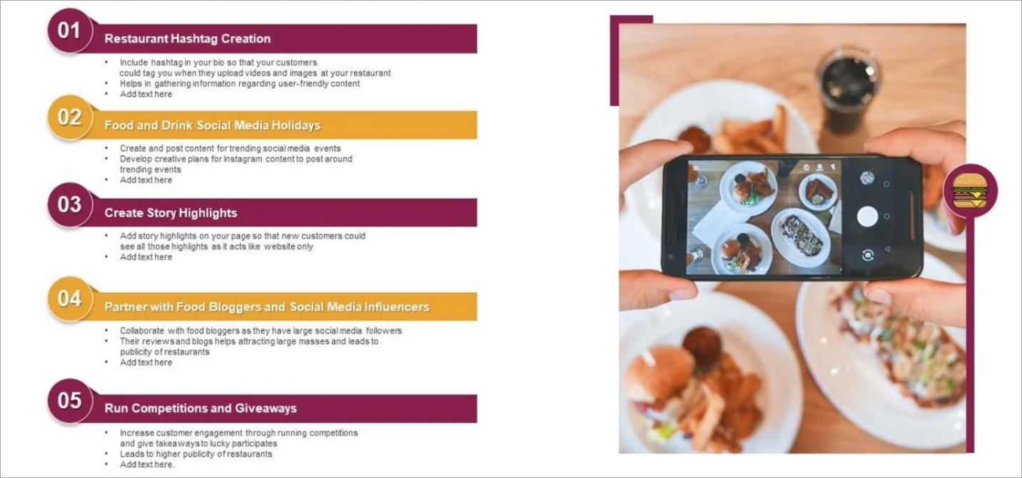The Instagram framework for assessing restaurant growth