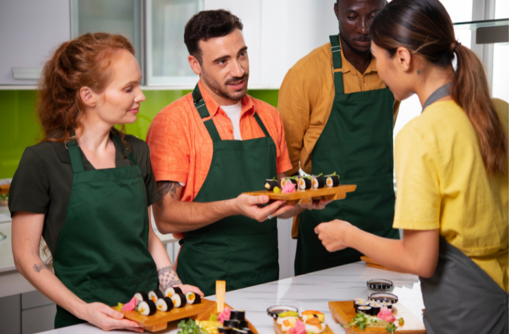 Provide training in restaurants SOP
