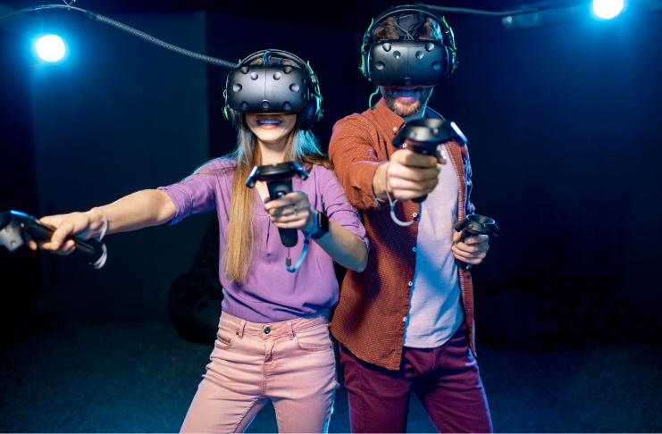 Virtual reality in clubs