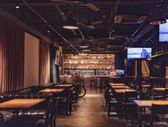 restaurant setting