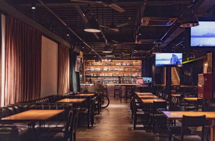 restaurant setting