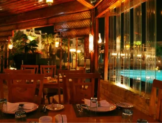 beautiful restaurant setting