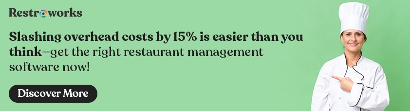 Slashing overhead costs by 15% is easier than you think—get the right restaurant management software now!