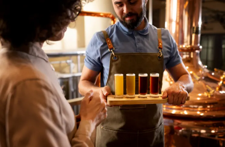 Collaborating with experienced brewmasters is key to perfecting these unique recipes.