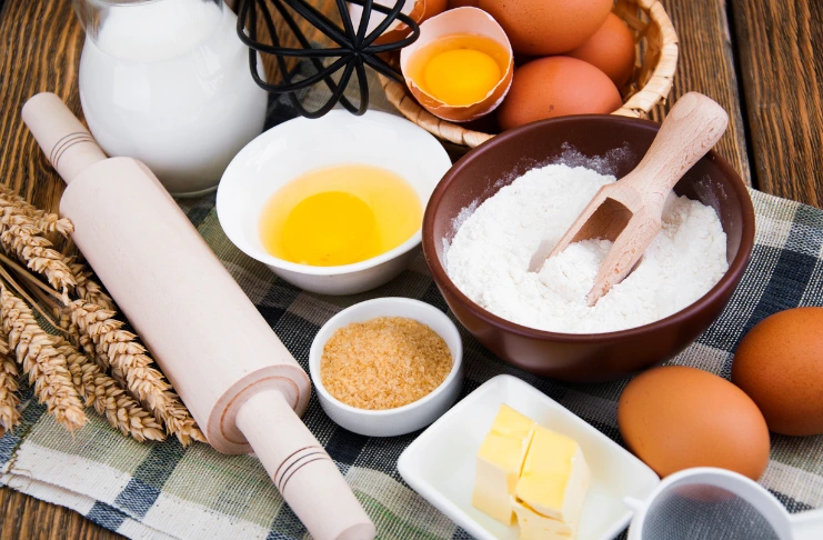 baking ingredients used at home