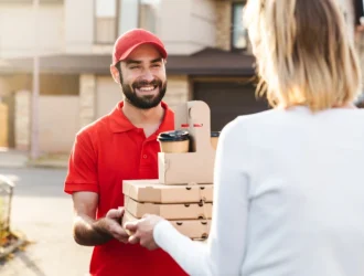 guy delivering food