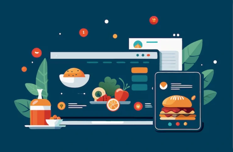 various elements used to design a website
