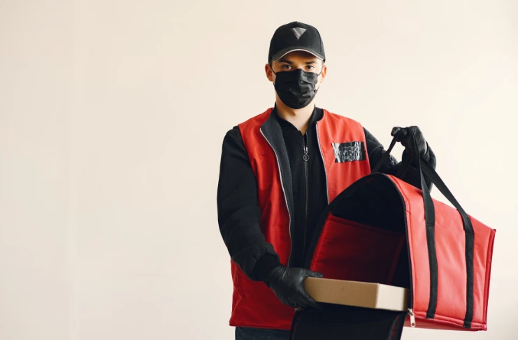 food delivery guy