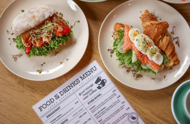 restaurant menu concept