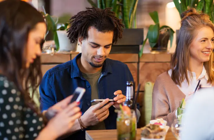 Urban users are using restaurant apps