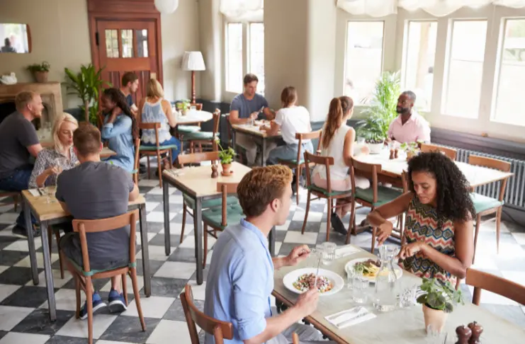 Restaurant guests