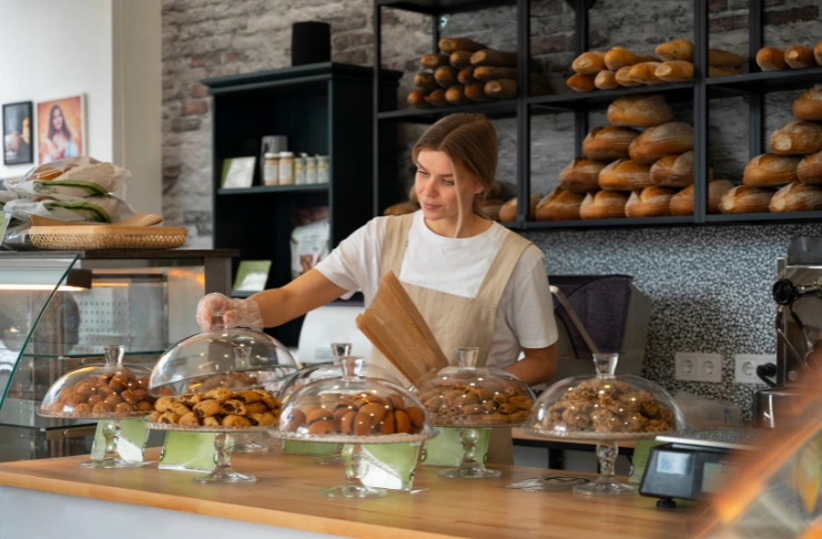 Bakery business menu