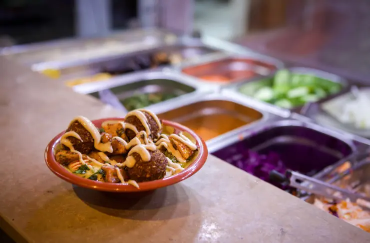 Vegetarian and vegan options