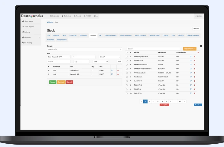 Restroworks is a cloud-based restaurant POS system designed to meet the dynamic needs of modern food businesses.
