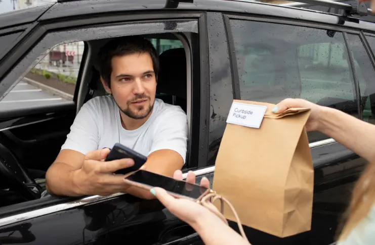 Drive thru ordering