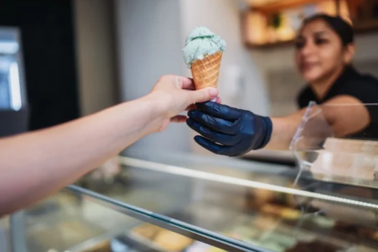How to use pos in ice cream shop
