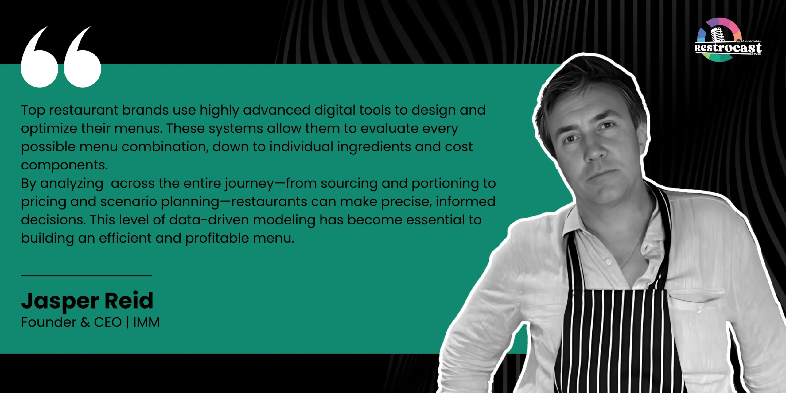 Jasper Reid on Cloud Kitchen License in UK